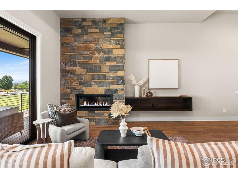 Furnished interior view inside a new home in , Timnath (Image 31).