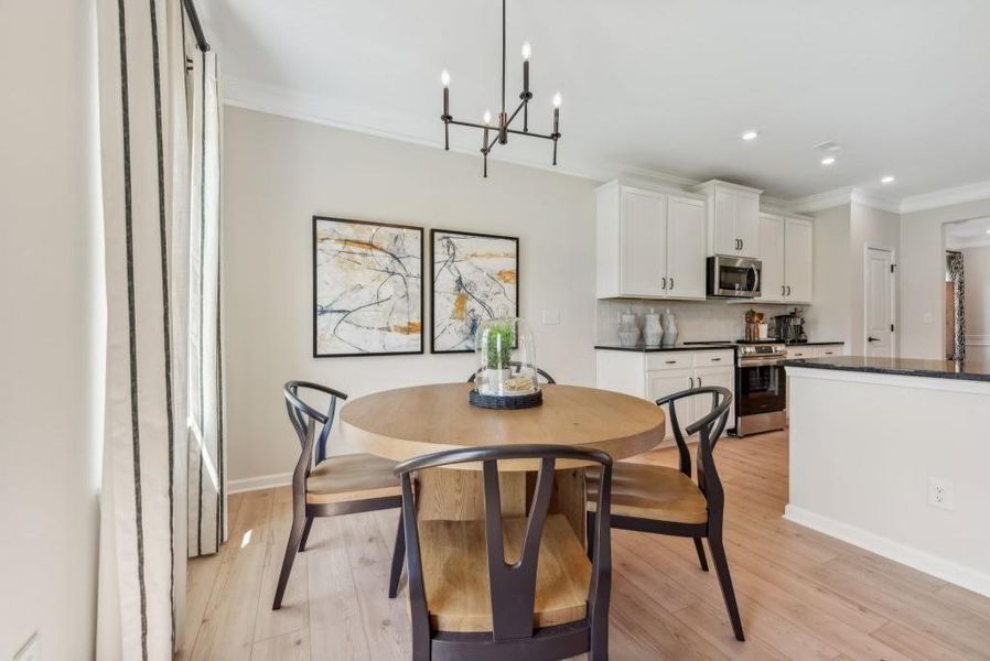Furnished interior view inside a new home in Jones Ridge, Dallas (Image 7).