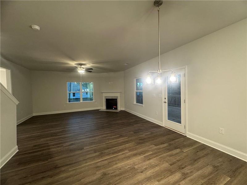 Spacious, unfurnished interior of a new home in The Fields of Walnut Creek, Pendergrass (Image 18). Spacious, unfurnished interior of a new home in The Fields of Walnut Creek, Pendergrass (Image 18).