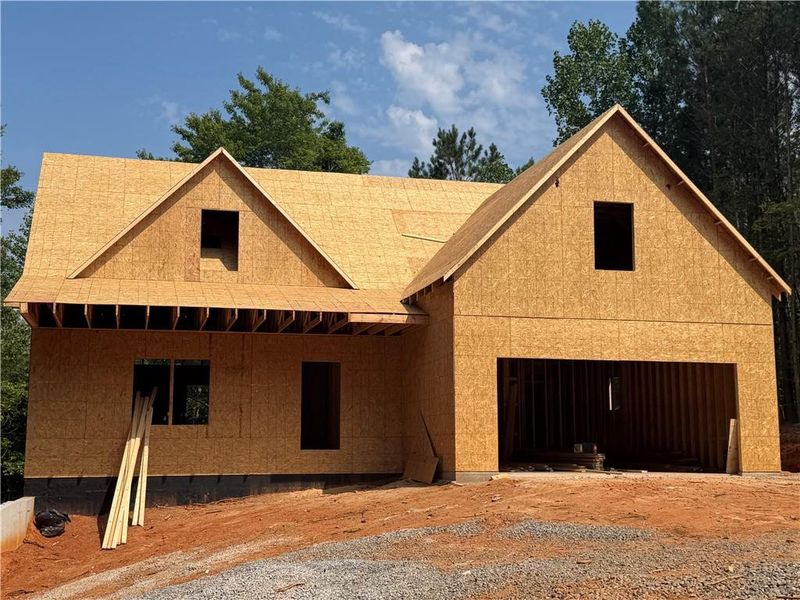 In-progress construction of a new home in , Talking Rock, GA (Image 17).