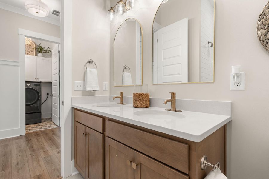 Furnished interior view inside a new home in Midtown at Nexton, Summerville (Image 28).