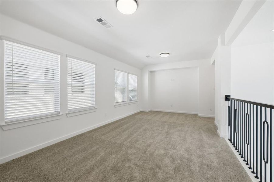 Spacious, unfurnished interior of a new home in Pecan Square: 40ft. lots, Northlake (Image 21).