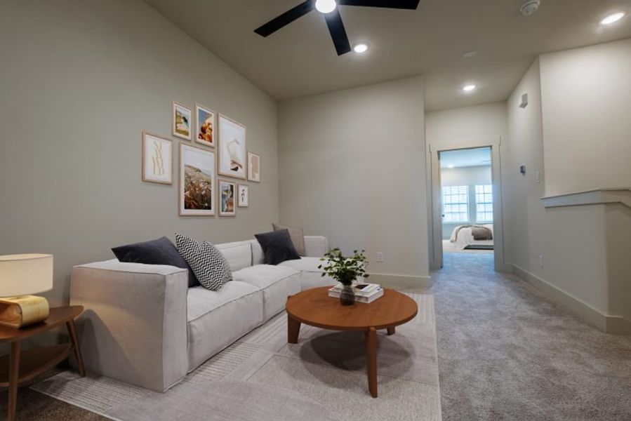 Furnished interior view inside a new home in Talia, Mesquite (Image 10).