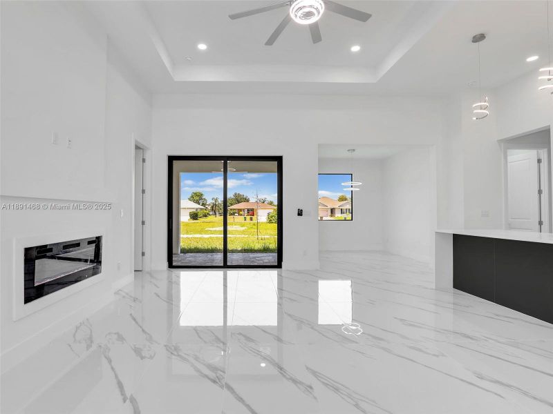 Furnished interior view inside a new home in , Cape Coral (Image 15).