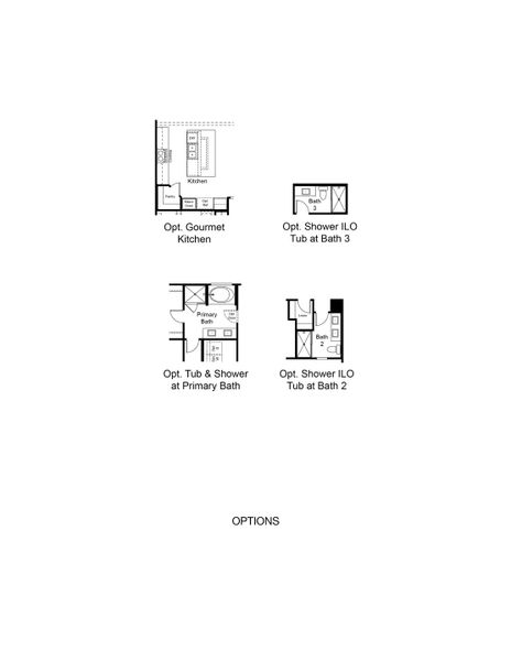 2D floor plan layout of this home in Estrella, Goodyear, AZ (Image 5).