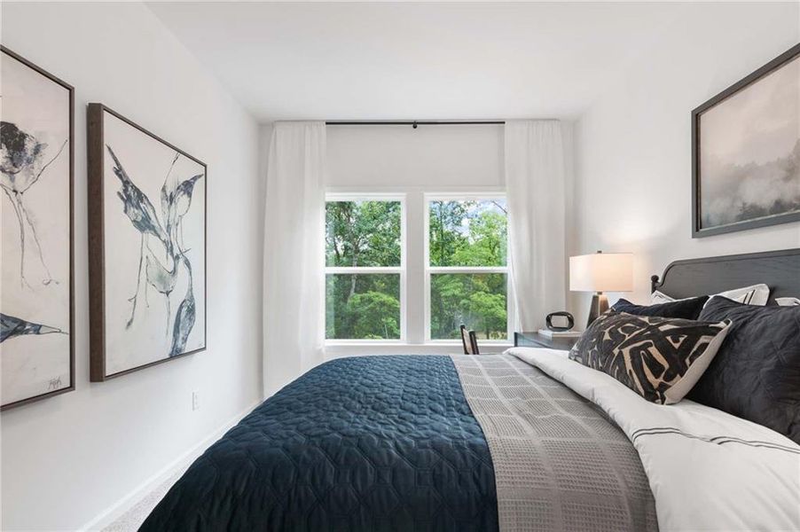 Furnished interior view inside a new home in Creekside, Dawsonville (Image 42). Furnished interior view inside a new home in Creekside, Dawsonville (Image 42).