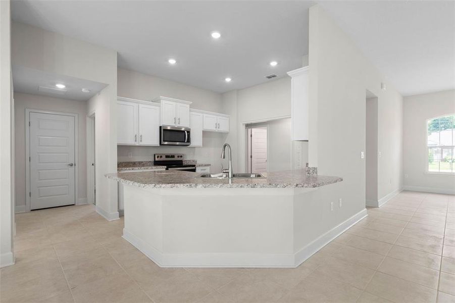 Furnished interior view inside a new home in , Palm Coast (Image 16).