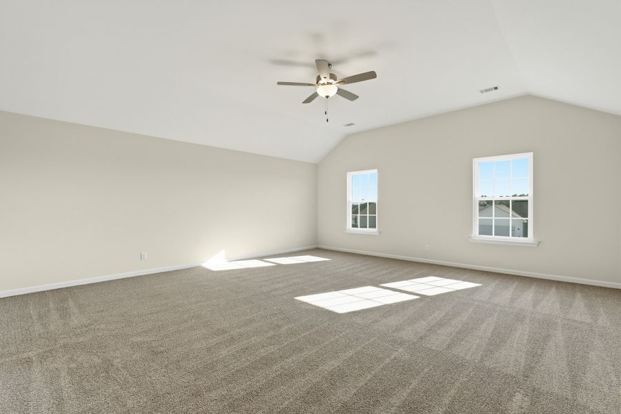 Representative unfurnished interior of a home built from the The Catherine by RTS Homes in The Village at Sassafras, Allenhurst (Image 25).