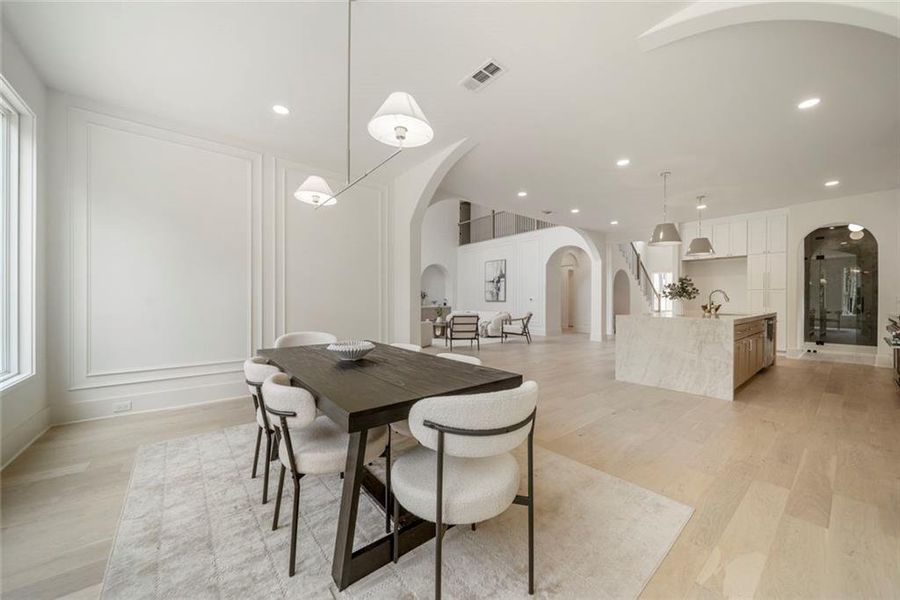Furnished interior view inside a new home in , Lawrenceville (Image 31).