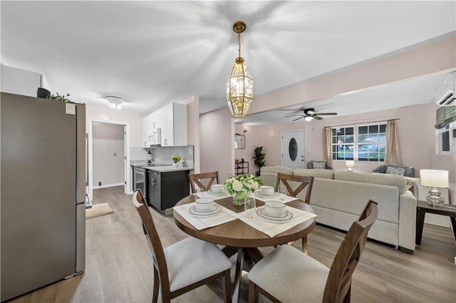 Furnished interior view inside a new home in , McDonough (Image 10).