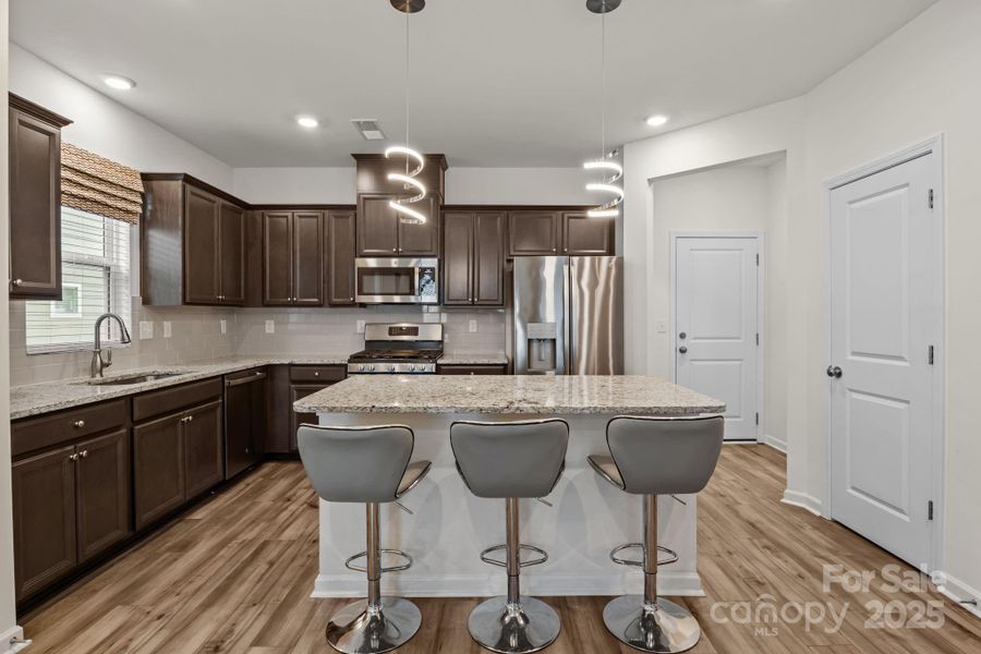 Furnished interior view inside a new home in , Charlotte (Image 7).
