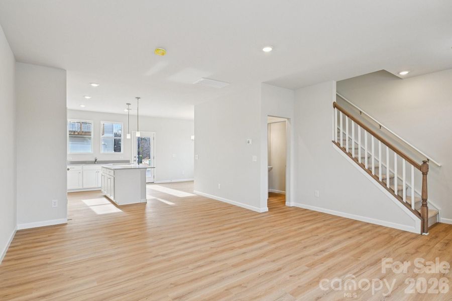 Spacious, unfurnished interior of a new home in The Crossing at Cramerton Mills, Cramerton (Image 34).