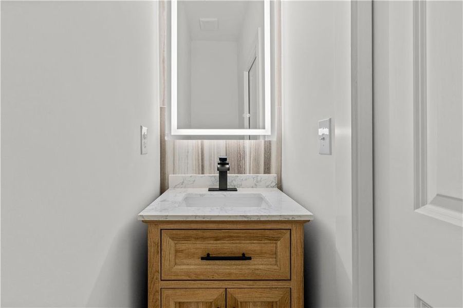 Close-up of interior finishes inside a home in , Villa Rica (Image 19).