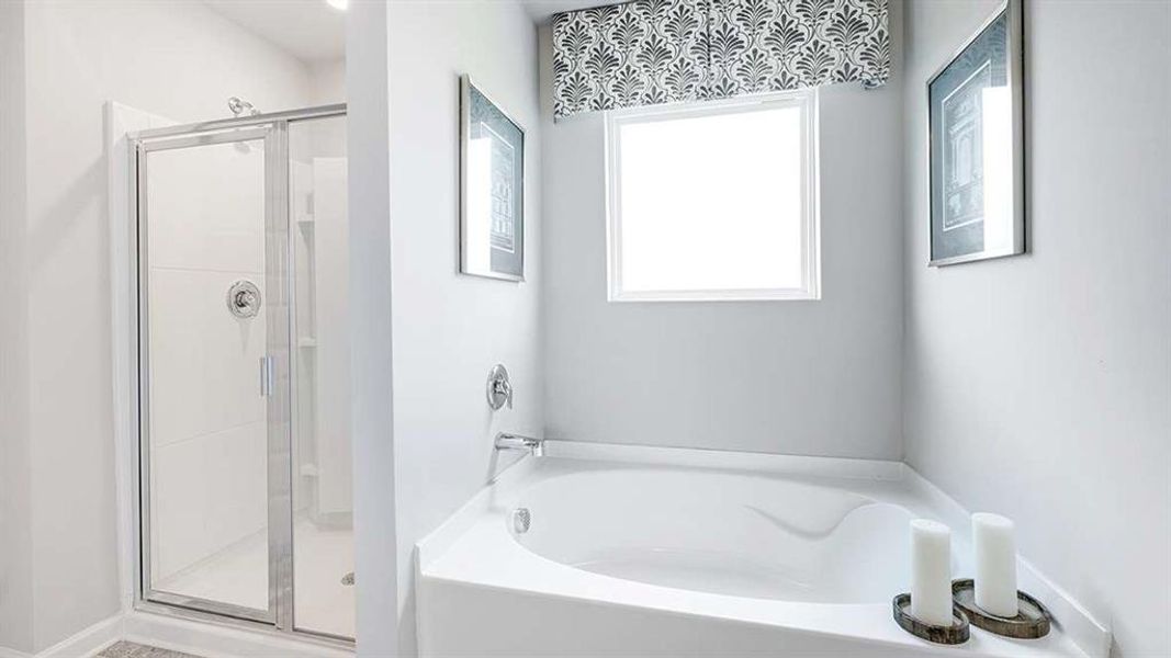 Furnished interior view inside a new home in Shoal Creek, Hampton (Image 11).