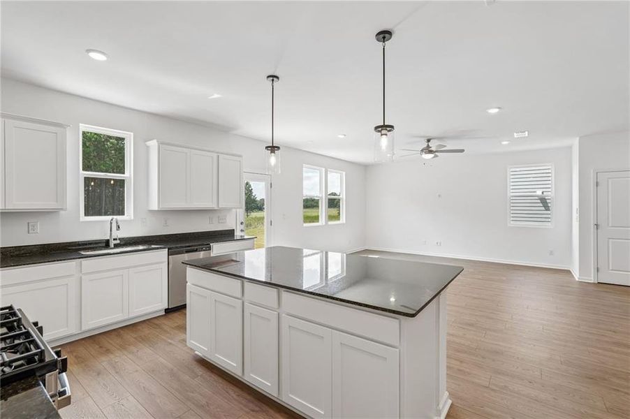 Furnished interior view inside a new home in Heritage River, Euharlee (Image 6).