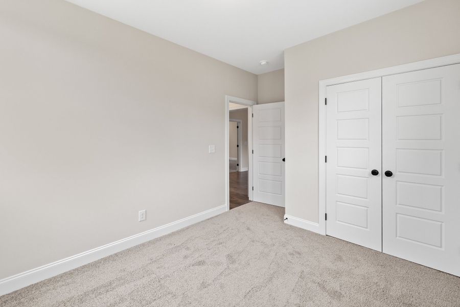 Representative unfurnished interior of a home built from the The Chandler by RobuckHomes in Baylee Ridge, Selma (Image 202).
