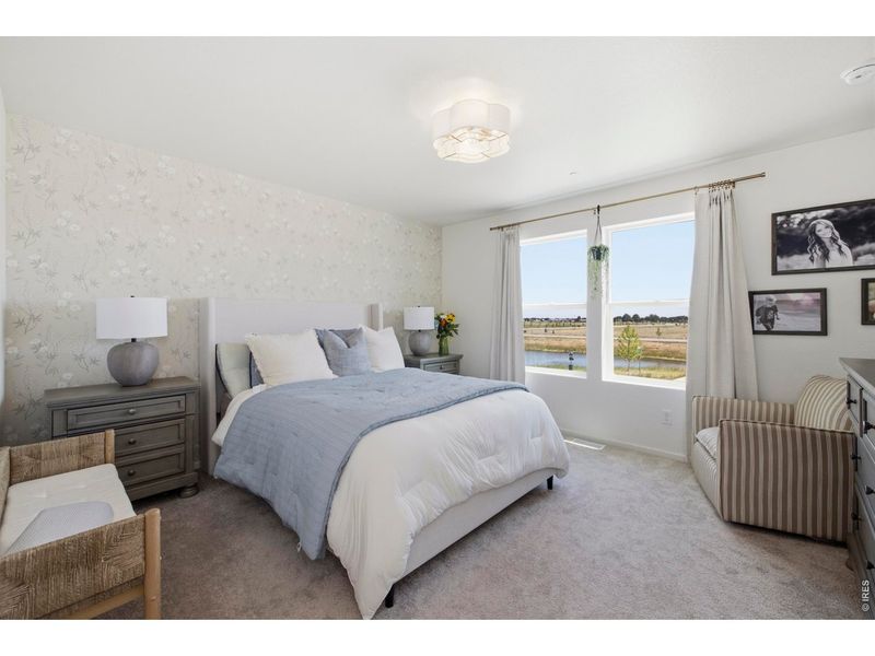 Furnished interior view inside a new home in Bloom, Fort Collins (Image 23).