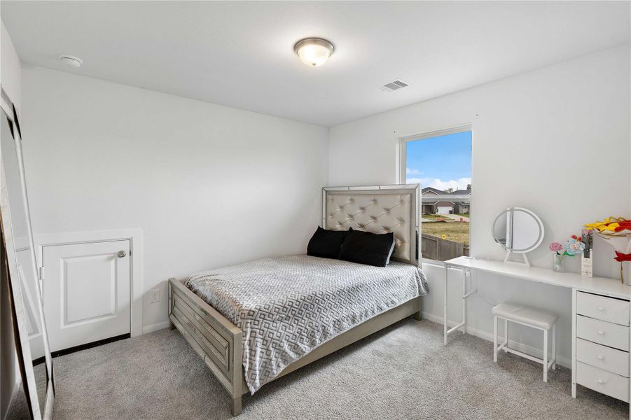 Furnished interior view inside a new home in Sweetgrass Village, Crosby (Image 34).