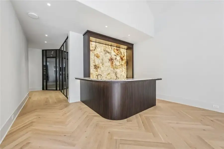Furnished interior view inside a new home in , Alpharetta (Image 9).