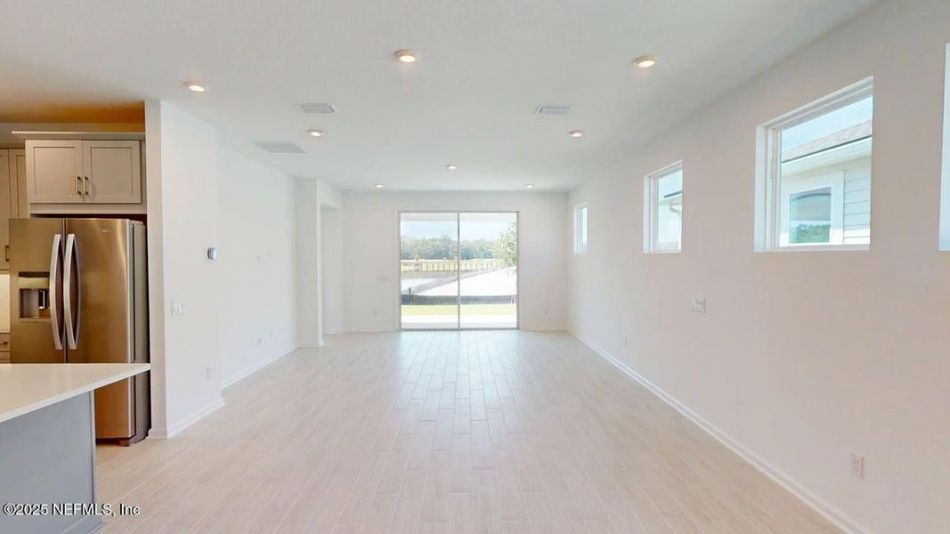 Spacious, unfurnished interior of a new home in RiverTown - WaterSong, St. Johns (Image 17).