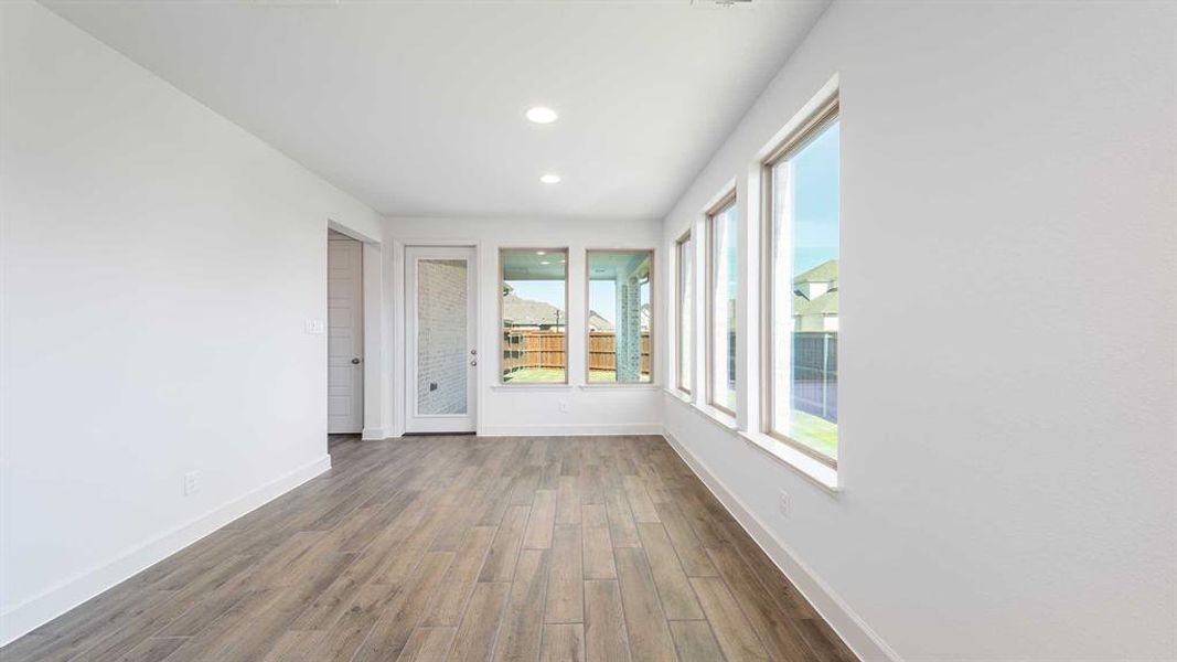 Spacious, unfurnished interior of a new home in The Parks At Wilson Creek 40', Celina (Image 19). Spacious, unfurnished interior of a new home in The Parks At Wilson Creek 40', Celina (Image 19).