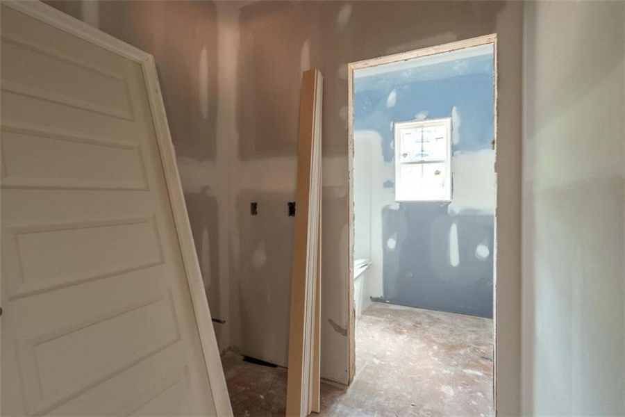 In-progress construction of a new home in , Social Circle, GA (Image 12).