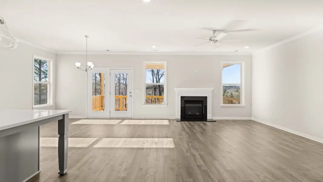 Spacious, unfurnished interior of a new home in Westland, Bogart (Image 15).