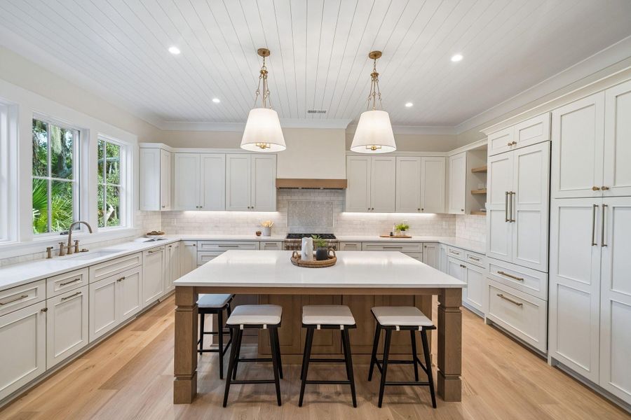 Furnished interior view inside a new home in , Kiawah Island (Image 14).