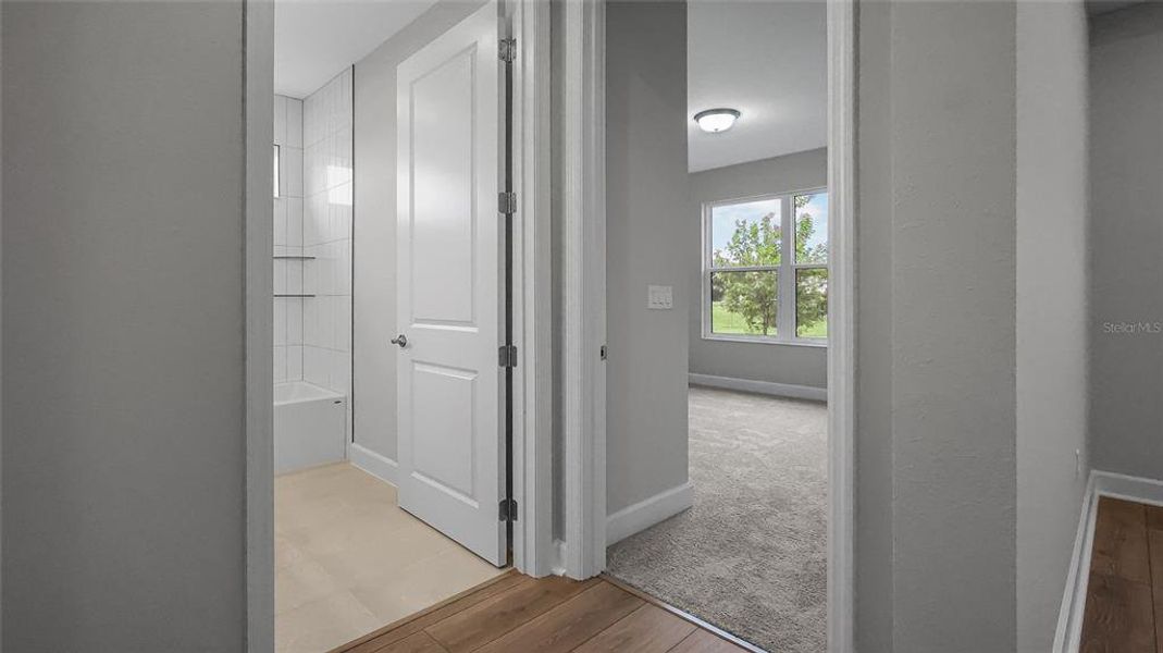 Spacious, unfurnished interior of a new home in Cresswind at Hammock Oaks, Lady Lake (Image 52). Spacious, unfurnished interior of a new home in Cresswind at Hammock Oaks, Lady Lake (Image 52).