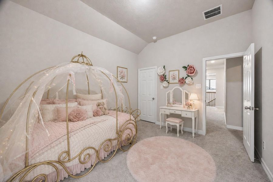 Furnished interior view inside a new home in Westland Ranch, League City (Image 9).