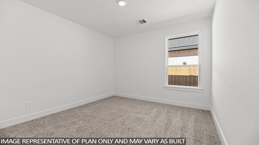 Representative unfurnished interior of a home built from the Emerald by D.R. Horton in Mill Creek Estates, Magnolia (Image 21). Representative unfurnished interior of a home built from the Emerald by D.R. Horton in Mill Creek Estates, Magnolia (Image 21).