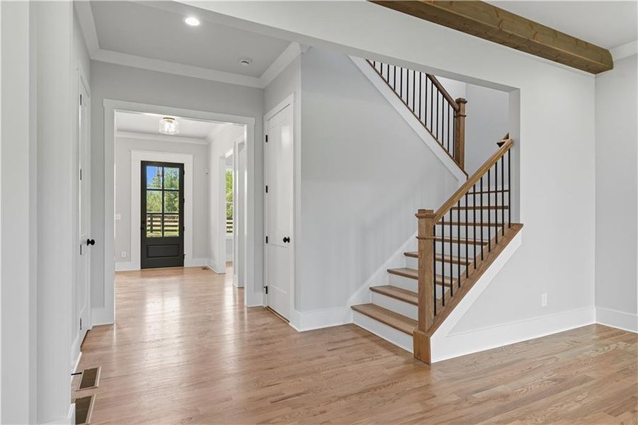 Spacious, unfurnished interior of a new home in , Canton (Image 33).