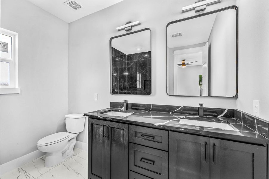 Furnished interior view inside a new home in , Houston (Image 7).