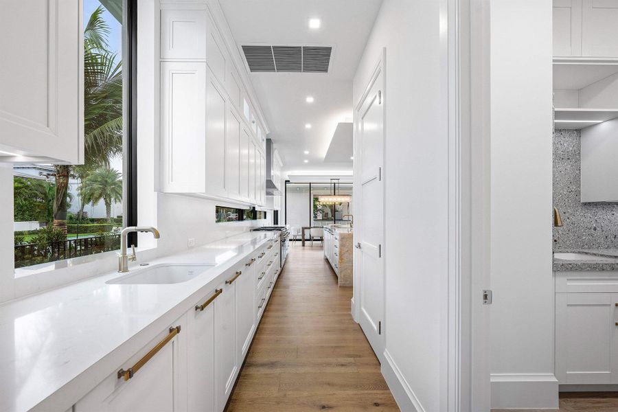 Furnished interior view inside a new home in , Boca Raton (Image 77).