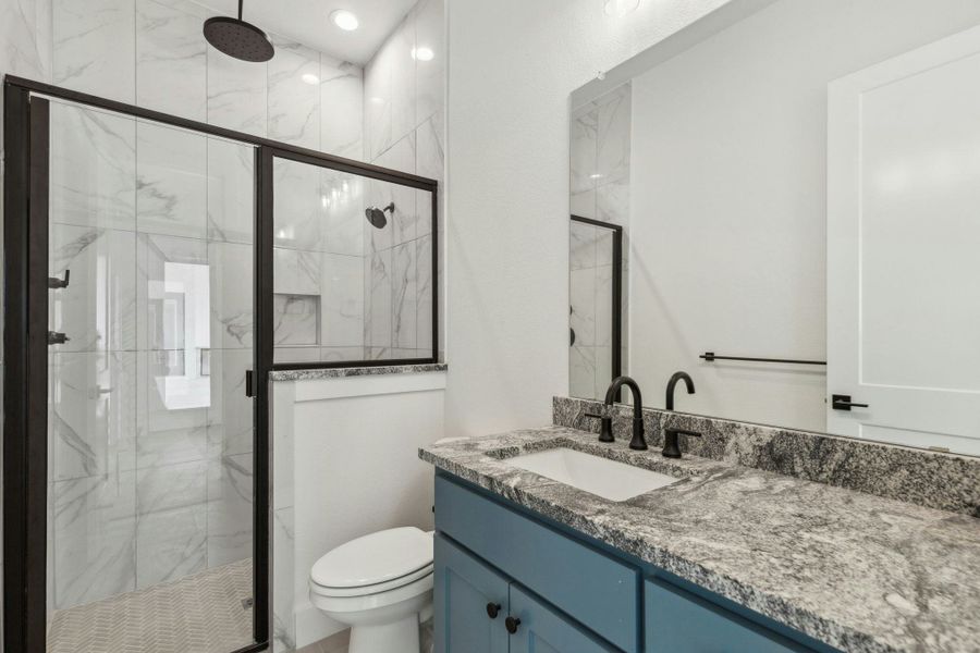 Furnished interior view inside a new home in The Vines, Haslet (Image 12).