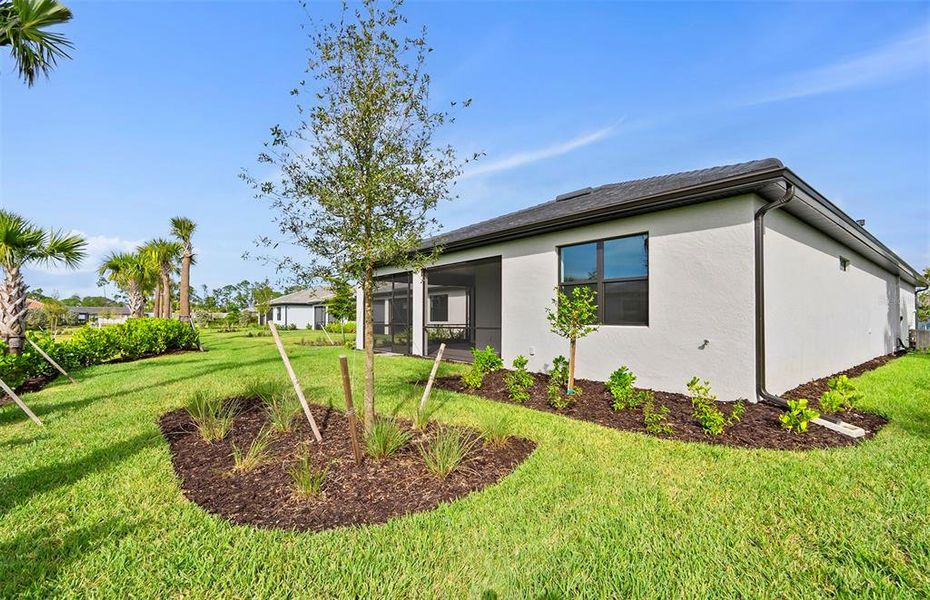 Exterior details and patio area of a home in , North Port (Image 16). Exterior details and patio area of a home in , North Port (Image 16).