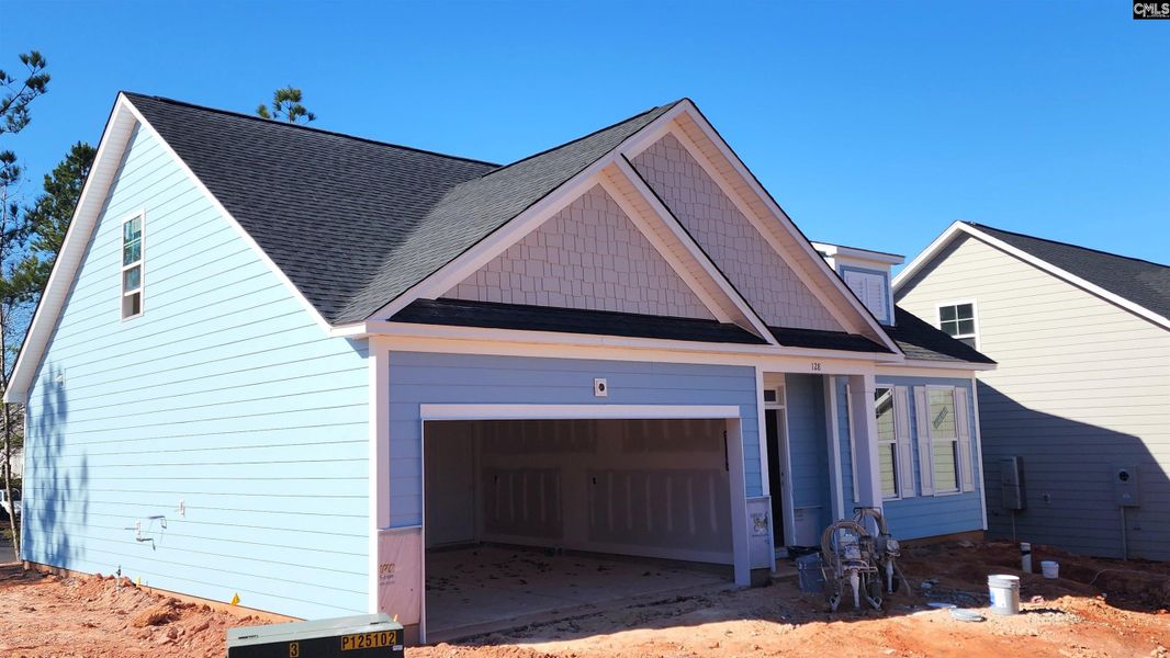 In-progress construction of a new home in Bickley Station, Irmo, SC (Image 24).