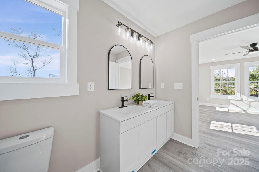 Furnished interior view inside a new home in , Peachland (Image 5).