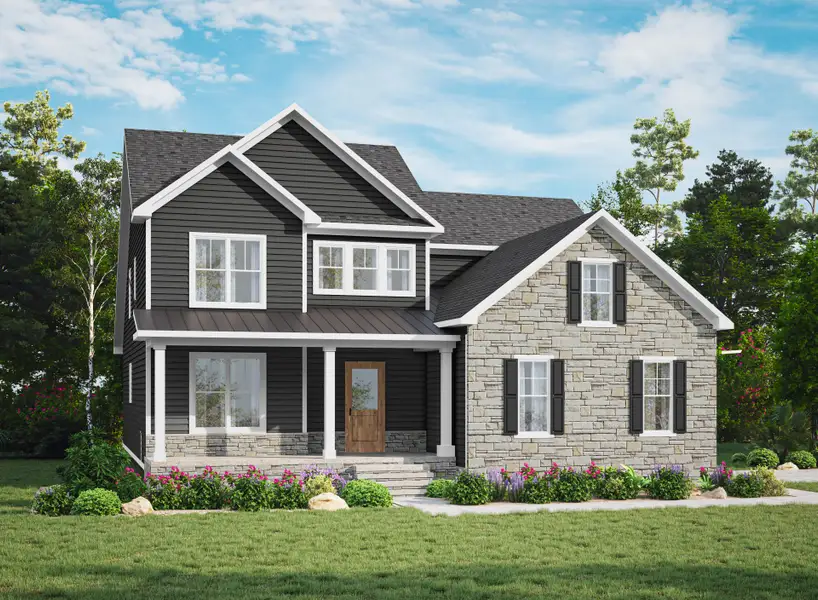 Front exterior of a home in the Lancaster Hwy community, located in Waxhaw, NC (Image 11).