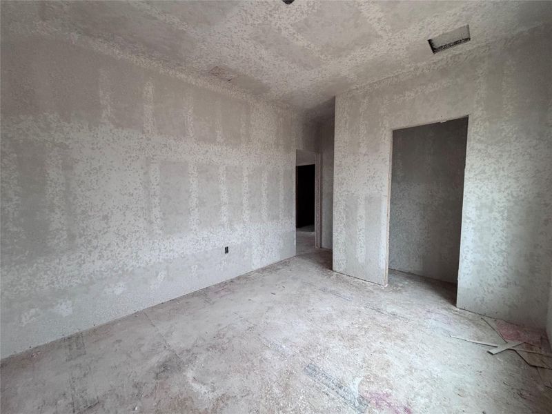 In-progress construction of a new home in The Colony 45s, Bastrop, TX (Image 25).