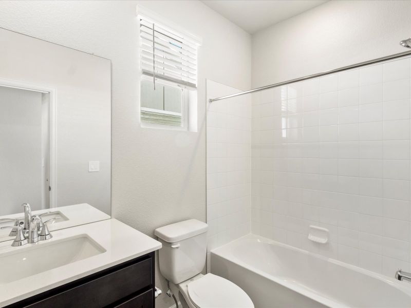 Furnished interior view inside a new home in Westgate, Greeley (Image 12).