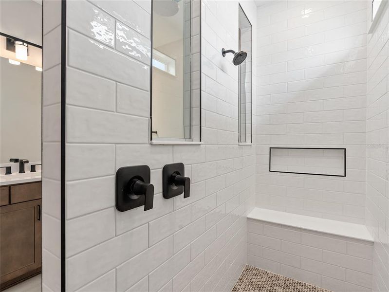 Close-up of interior finishes inside a home in Bridgewalk, St. Cloud (Image 19).