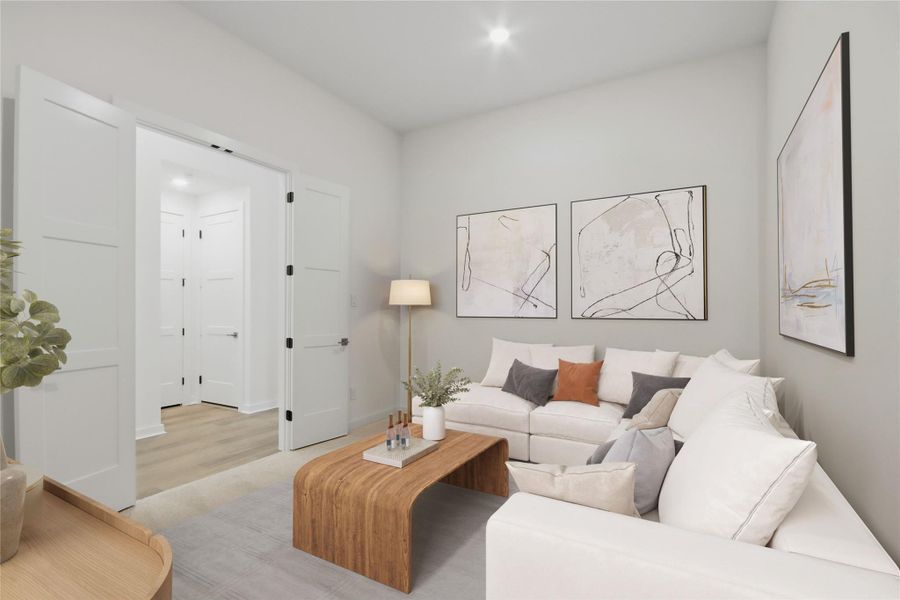 Entertainment Room - Virtually Staged