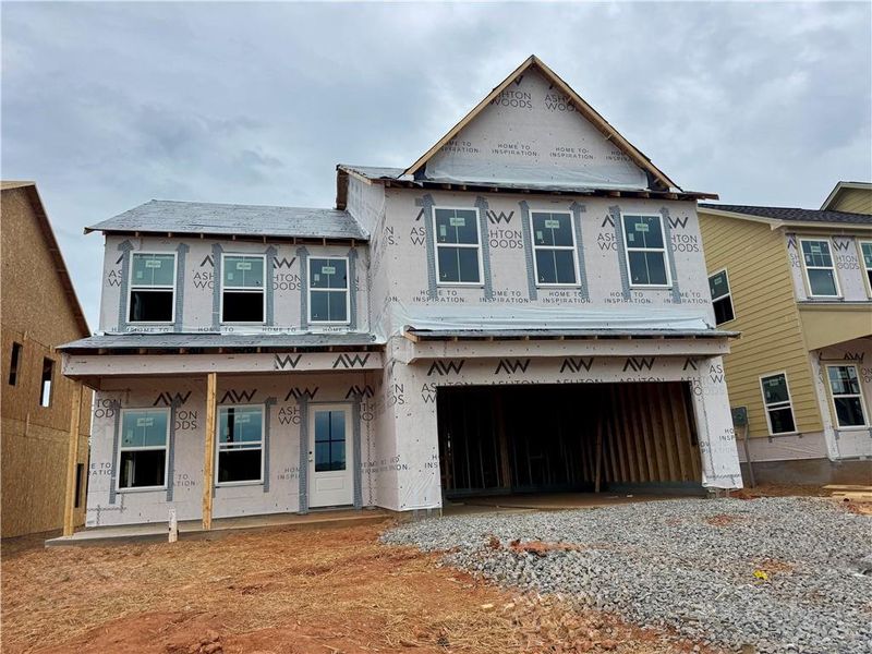 In-progress construction of a new home in Eastlyn Crossing, Flowery Branch, GA (Image 7). In-progress construction of a new home in Eastlyn Crossing, Flowery Branch, GA (Image 7).