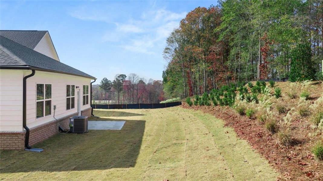 Exterior details and patio area of a home in WillowBrook, Winder (Image 19).