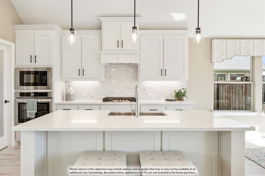 Furnished interior view inside a new home in Ridge Ranch, Mesquite (Image 13).