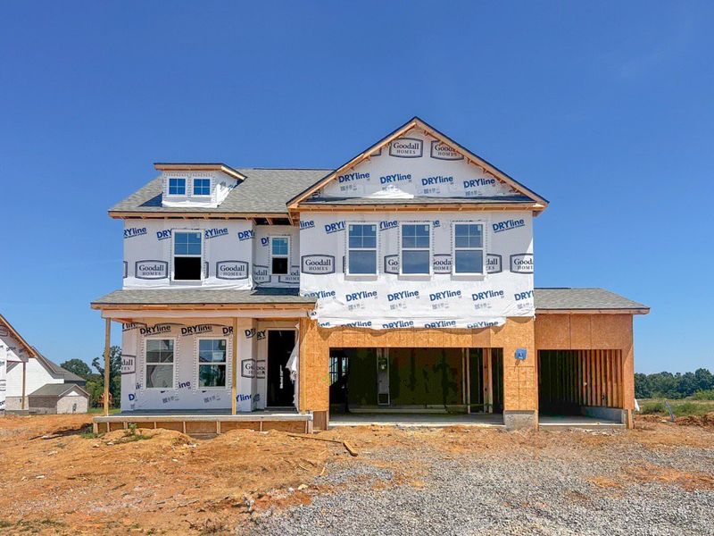 *Photo of actual home under construction Aug 2026 *Photo of actual home under construction Aug 2026