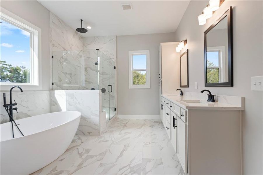 Furnished interior view inside a new home in , Carrollton (Image 14).