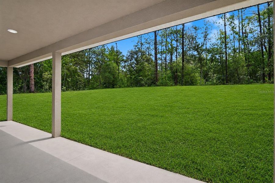 Exterior details and patio area of a home in , Citrus Springs (Image 3).