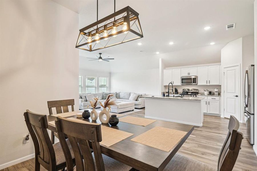 Furnished interior view inside a new home in , Venus (Image 25).